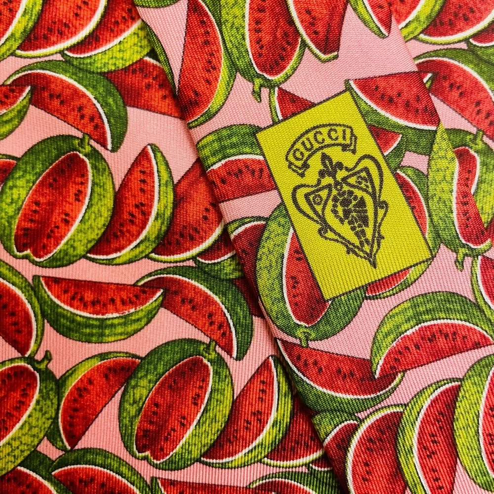 Gucci watermelon tie vintage nwot. Fun tie. Very rare tie